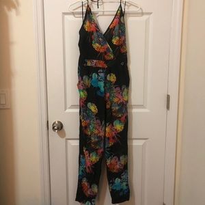 Yumi Kim rainbow jellyfish silk halter jumpsuit
